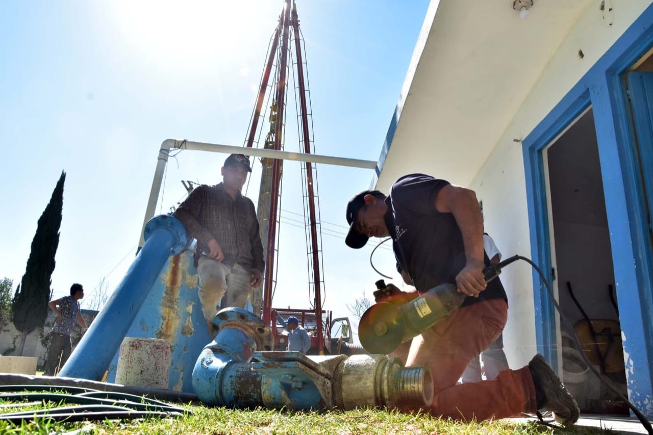 Gobierno de Huamantla trabaja en reposición del pozo San Antonio tras colapso del actual